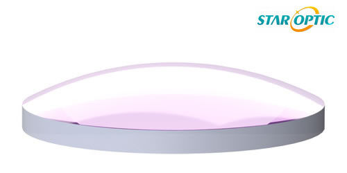 Gegenreflexive Beschichtung Zylindrische Glaslinse Durchsichtige Öffnung über 90 Prozent Perfekt für optische Sensoren und Messgeräte