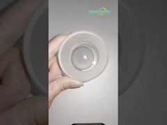 CaF2-Sphärenglaslinsen 12,7 mm UV-Fusionssilika-Linsen Negative Brennweite