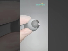 UV-FS Kugelglaslinsen mit MgF2-Beschichtung Doppelkonvexe Linsen mit festem Anbau